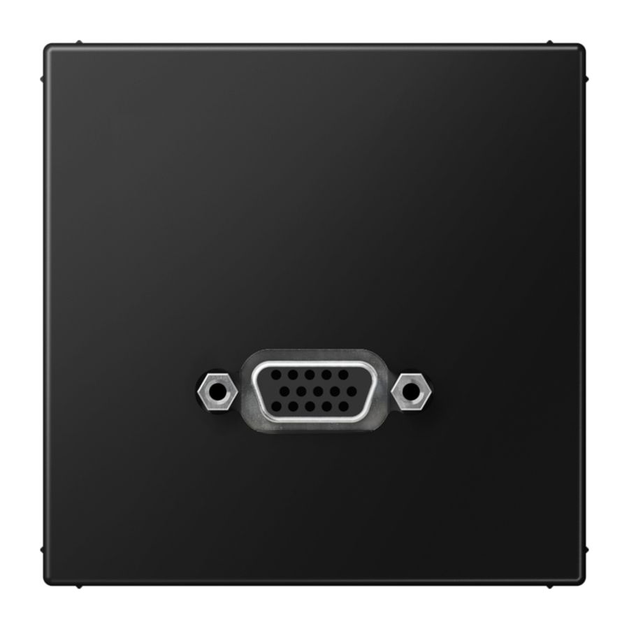 Afdekking matzwart voor 1xVGA LS990