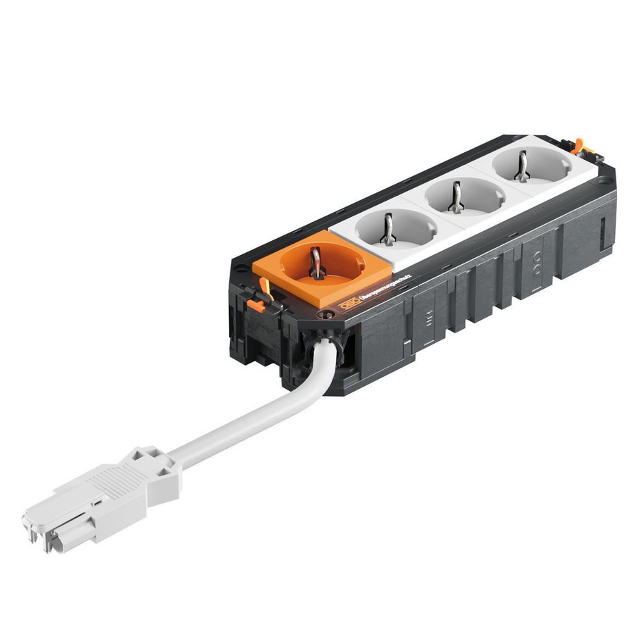 Univers. drager GST18 VDE 3 wit 1-v USM 208x76x45 7404686