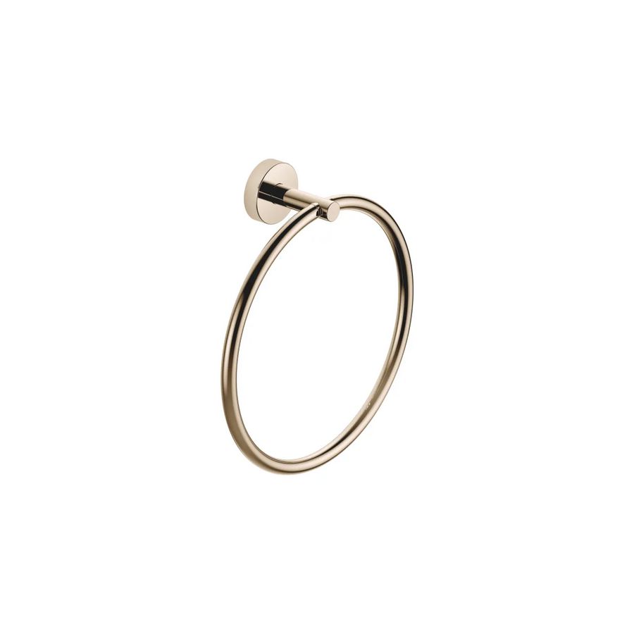 Handdoekring rond Light Gold
