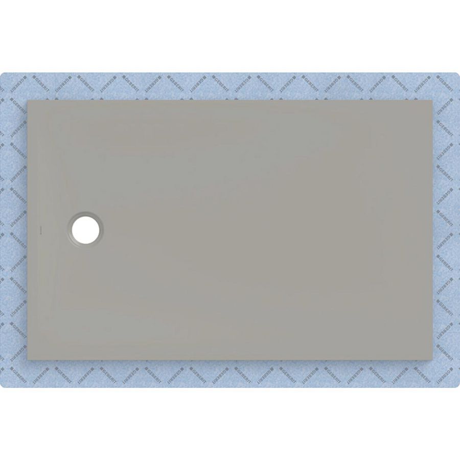 Douchevloer CleanFloor30 geïntegreerd met afdichtingsvlies grijs: 140x90cm