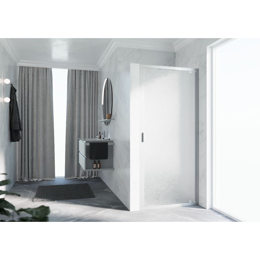 Draaideur LUNES G 600-660x1950mm glas niva profiel matchroom