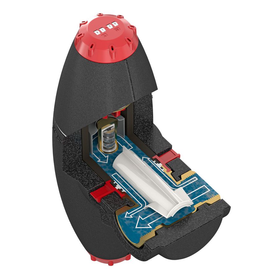 Lucht-vuilafscheider XStream Vent-Clean DN20 22mm knel