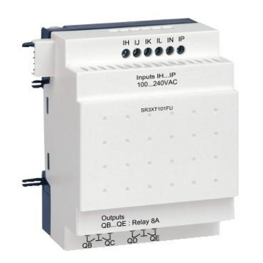 Discrete I/O expansiemodule 10 I/O 100-240V AC Zelio Logic