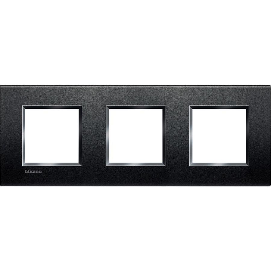 Afdekraam rechthoekig antraciet 3x2 mod. Livinglight