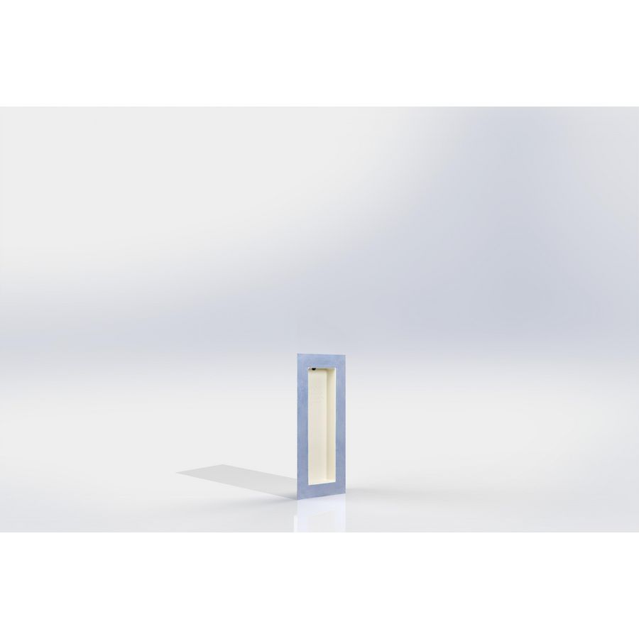 Waterdichte nis INSTALLATIEBOX-S Sunshower ROUND 884x277mm