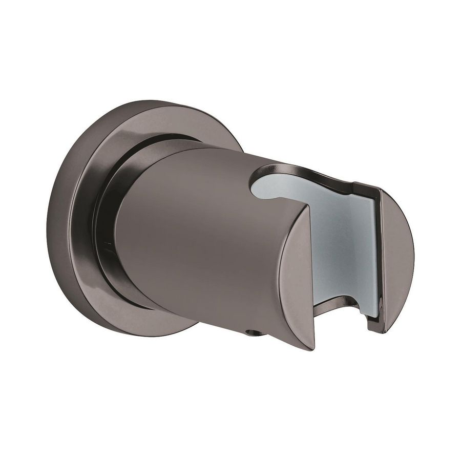 Rainshower wandhouder hard graphite (donker grijs) rond