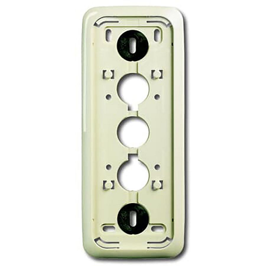 Montageplaat 3v opb AP creme