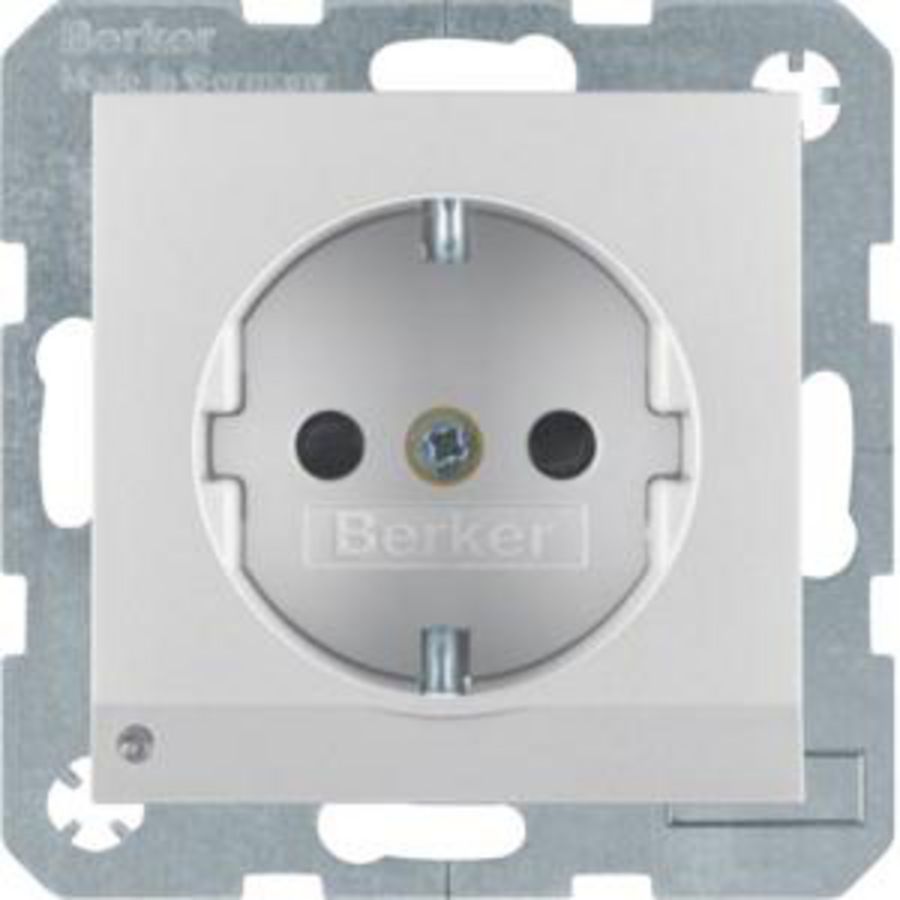 Wandcontactdoos RA led-orient. berker S.1/B.3/B.7 alulook