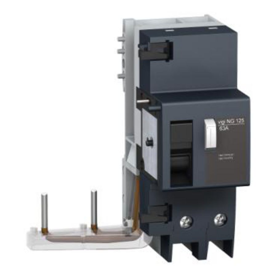 Aardlekelement 2-polig In=63A 1000mA Selectief Type A Vigi NG125
