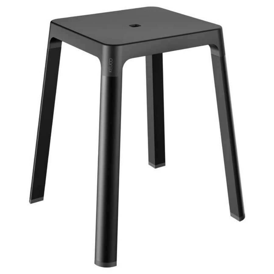Kruk antislip voetzolen zwart mat/zwart