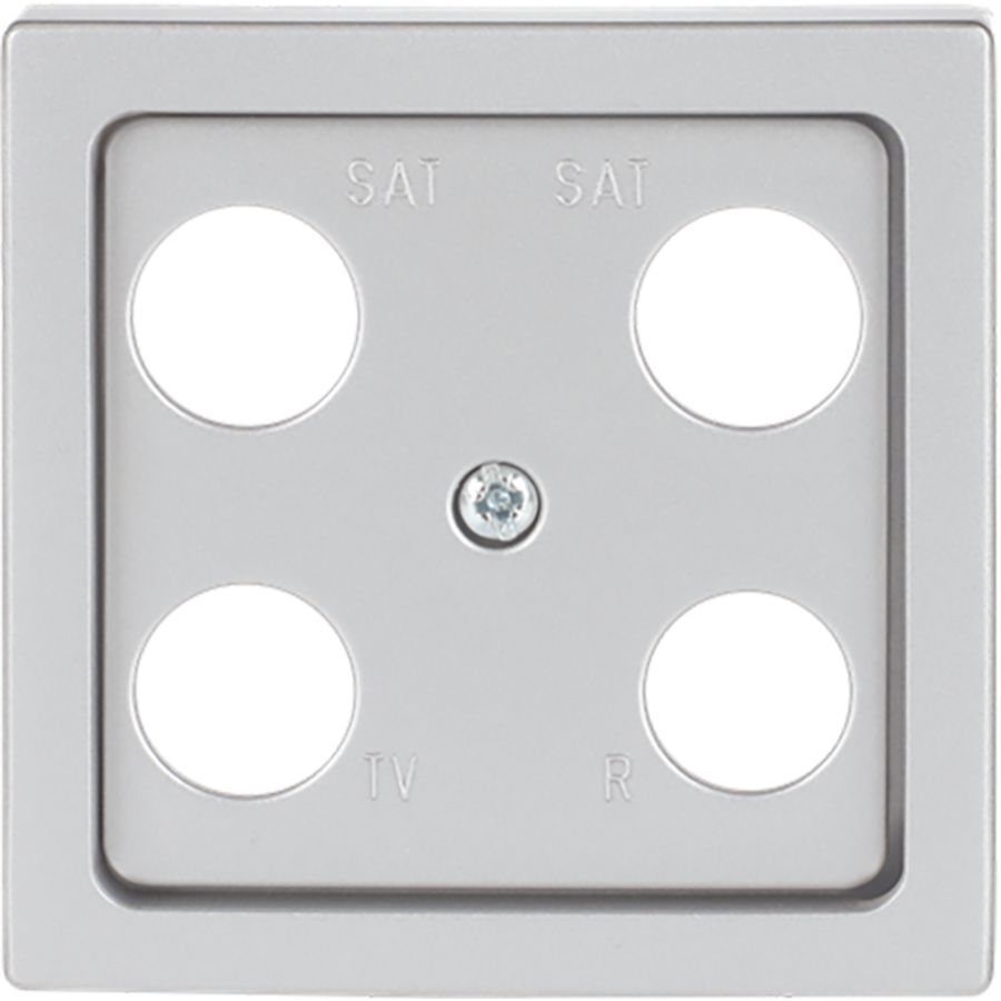 Centraalplaat satelliet f-aluzilver (1743-04-83)