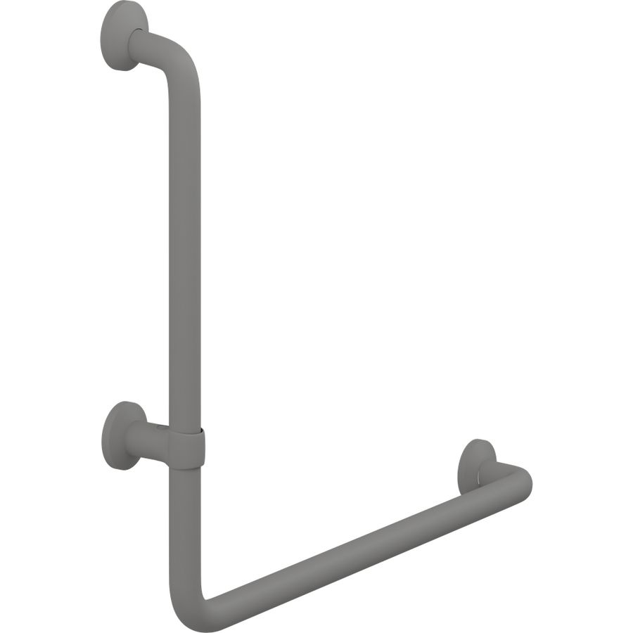 Handgreep met bocht 90 links 400x475mm PLUS antraciet