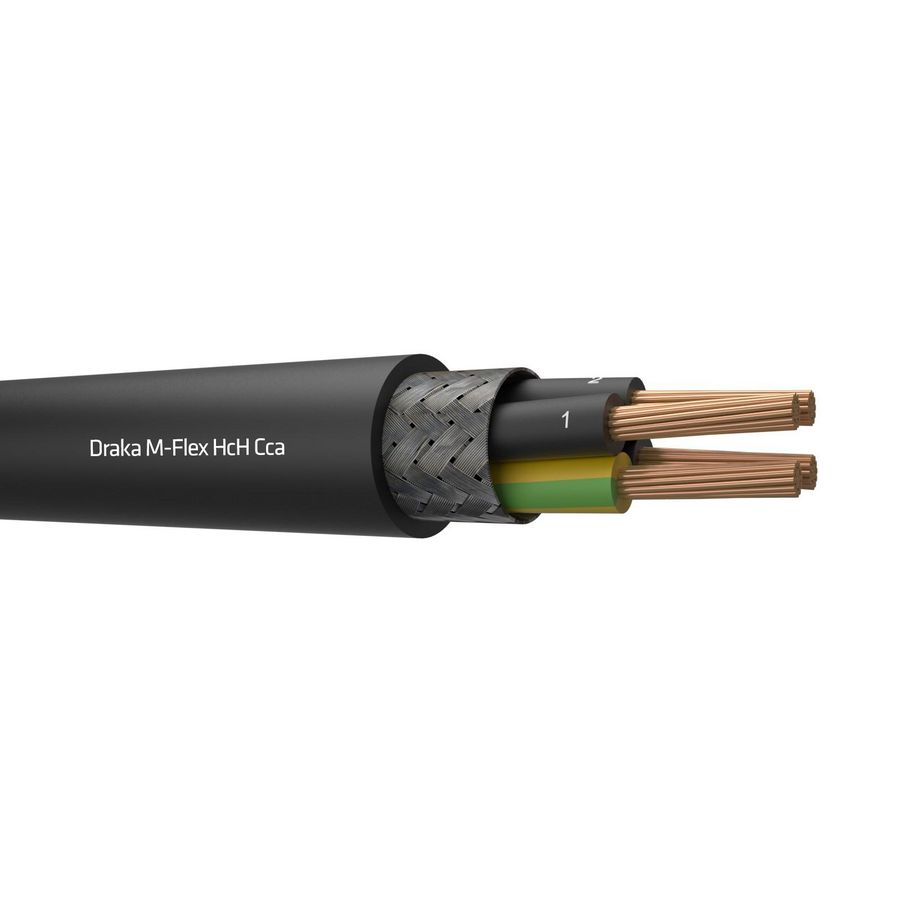 Haspel a 500m. M-FLEX HCH Cca 300/500V bk# 7G1,5mm²