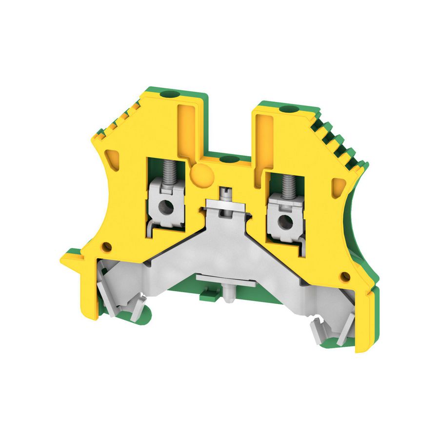 Rijgklem 2,5mm² aarde schroef