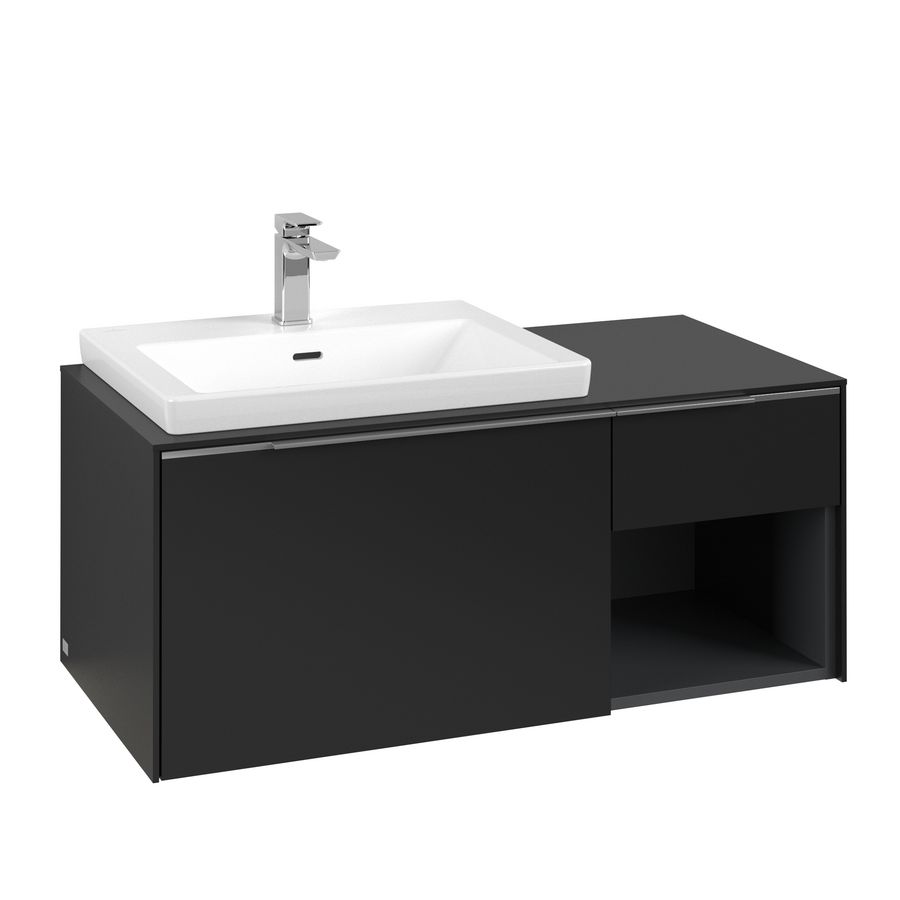 Wastafelonderkast Subw.3.0 1001x422,5x516mm Vulc.Black C572L0VL