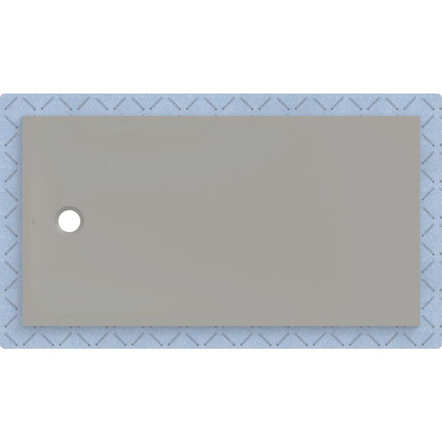 Douchevloer CleanFloor30 geïntegreerd met afdichtingsvlies grijs: 170x90cm