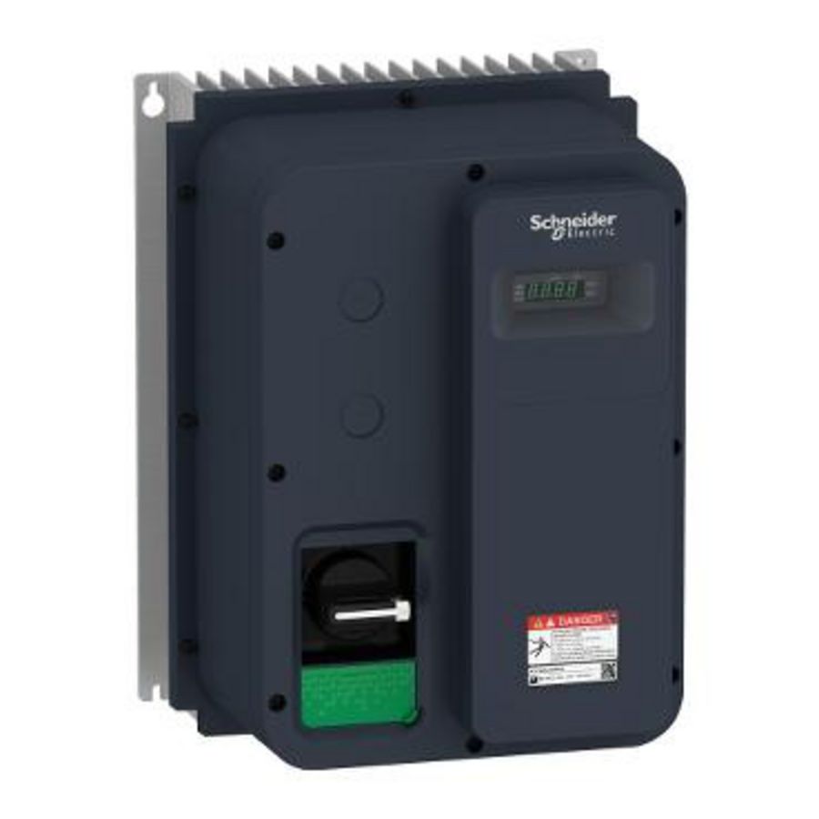 Frequentieregelaar 1,1kW 200V 1 F Met vario IP65 ATV320