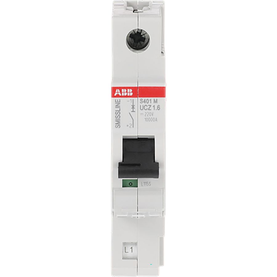 Installatieautomaat 1-polig UC-Z-karakteristiek 1,6A 10kA