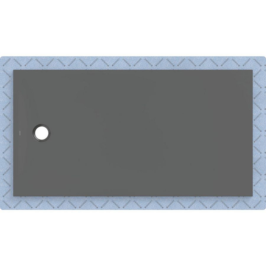 Douchevloer CleanFloor30 geïntegreerd met afdichtingsvlies grafiet: 170x90cm