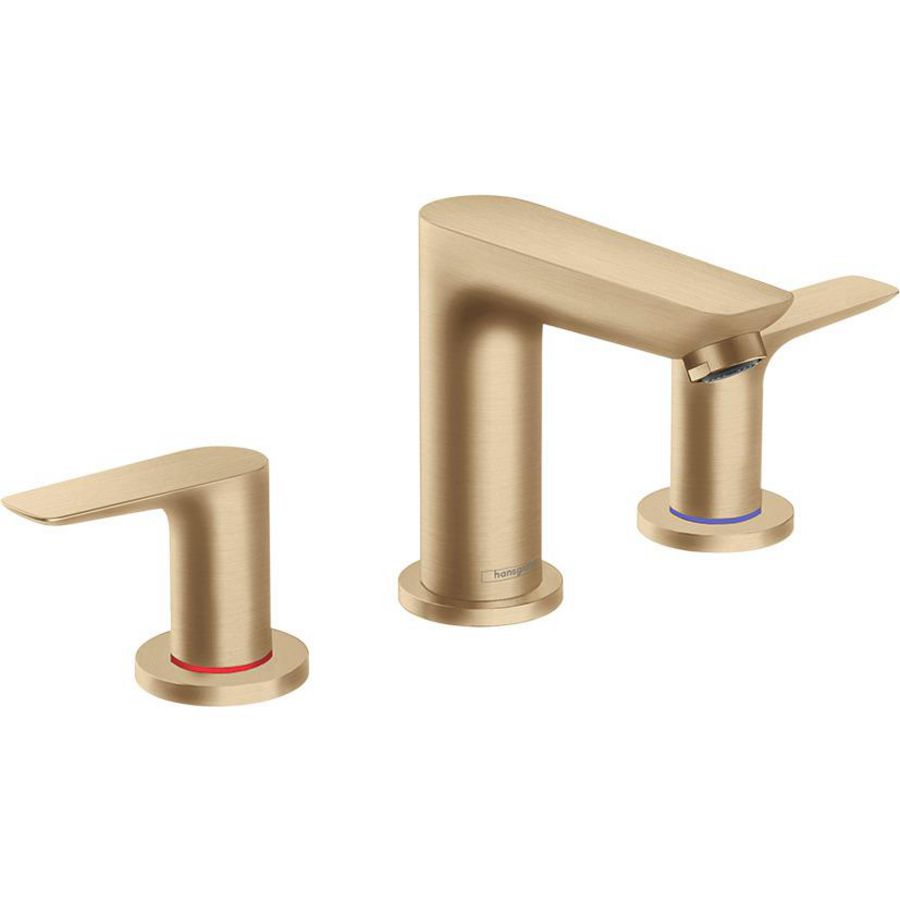 Wastafelmengkraan 110 3-gats Talis E 71733140 brushed bronze