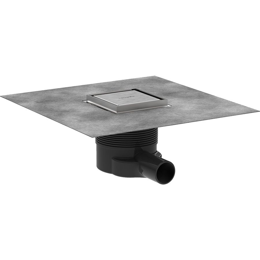 Douchegoot RainDrain compl.set 100/100 Stainless Steel