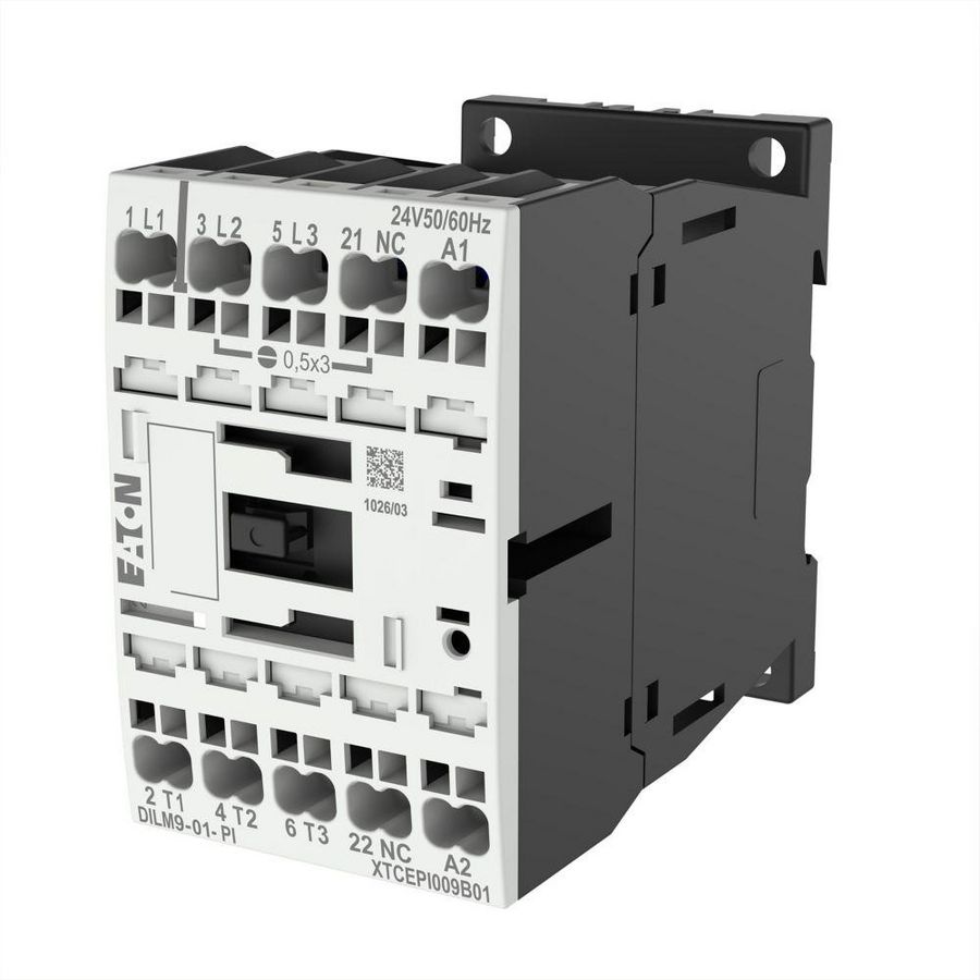 Magneetschakelaar DILM9-01(24V50/60HZ) 4kW 0m 1v Push-in