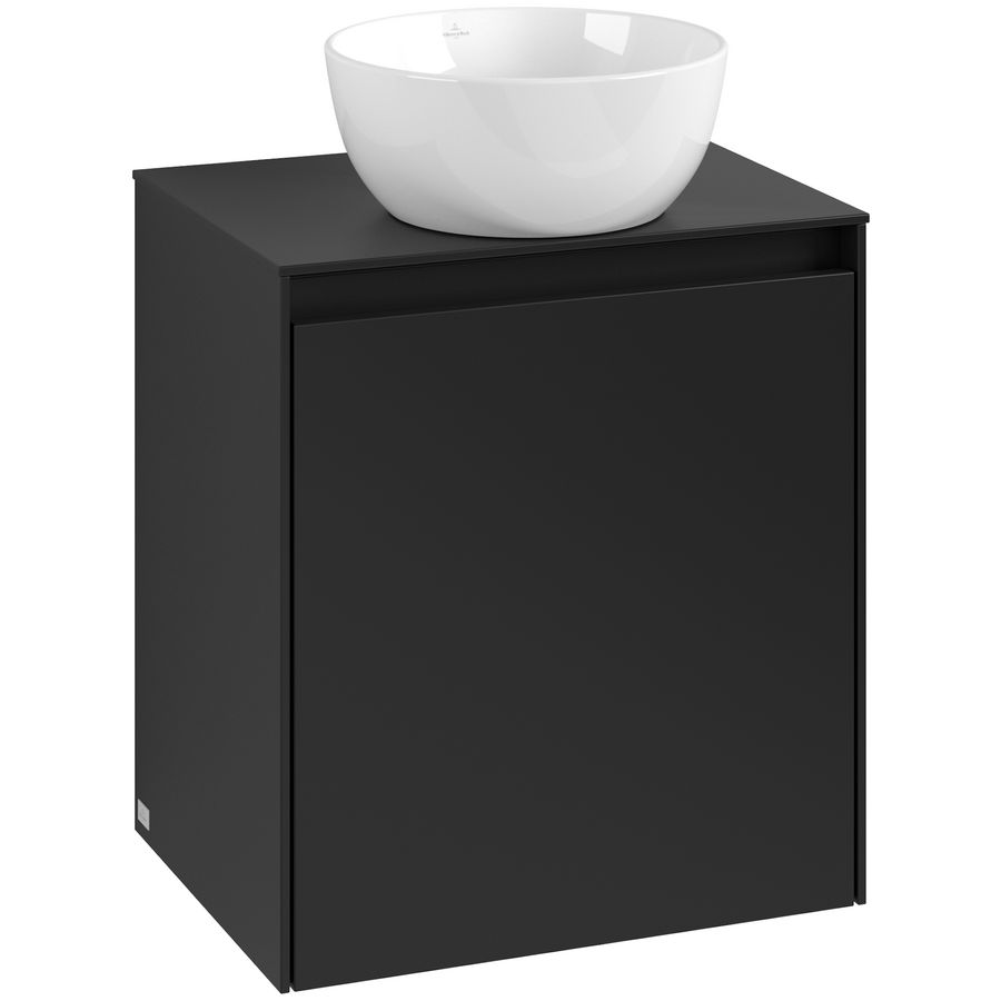 Wastafelonderkast Collaro 500x548x380mm Volcano Black C14800VL