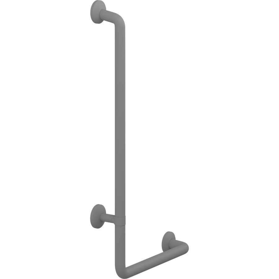 Handgreep met bocht 90 links 400x900mm PLUS antraciet