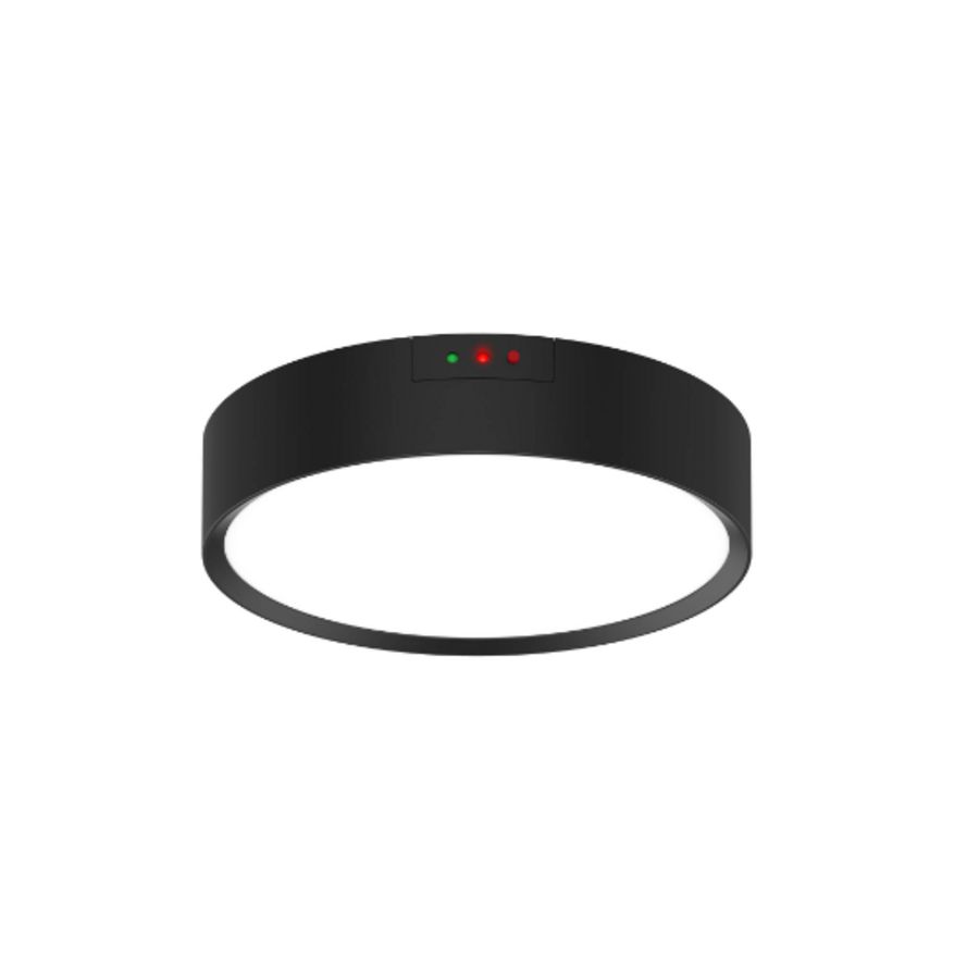 Moon PREMIUM EMERGENCY-DIAMETER 250mm-12W-1800 Lumen-Zwart