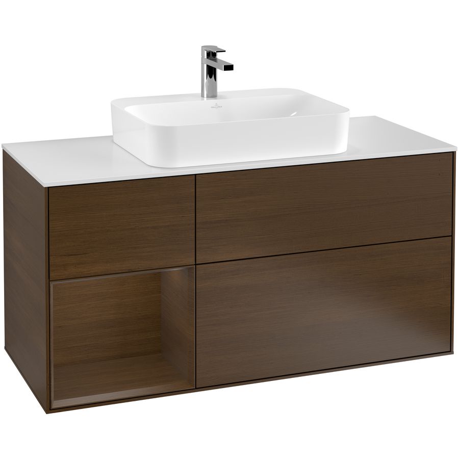 Wastafelonderkast Finion 1200x603x501mm W.Veneer G411GNGN