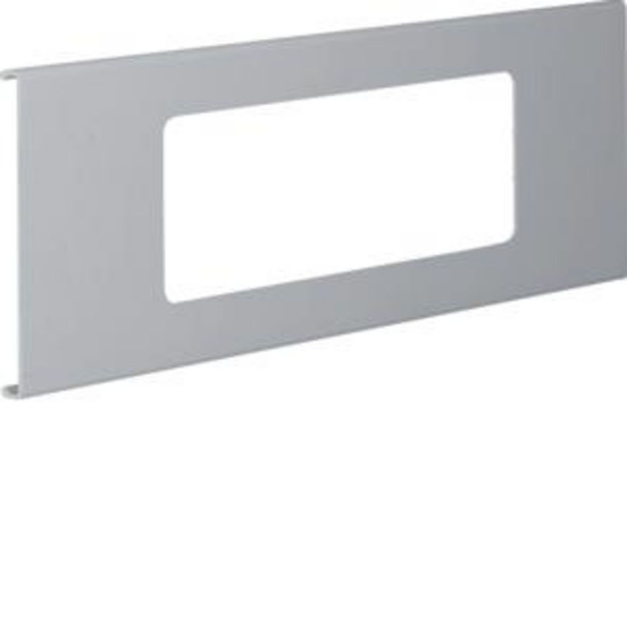 Afdekplaat voor goot 3-voudig FB 130mm breed grijs