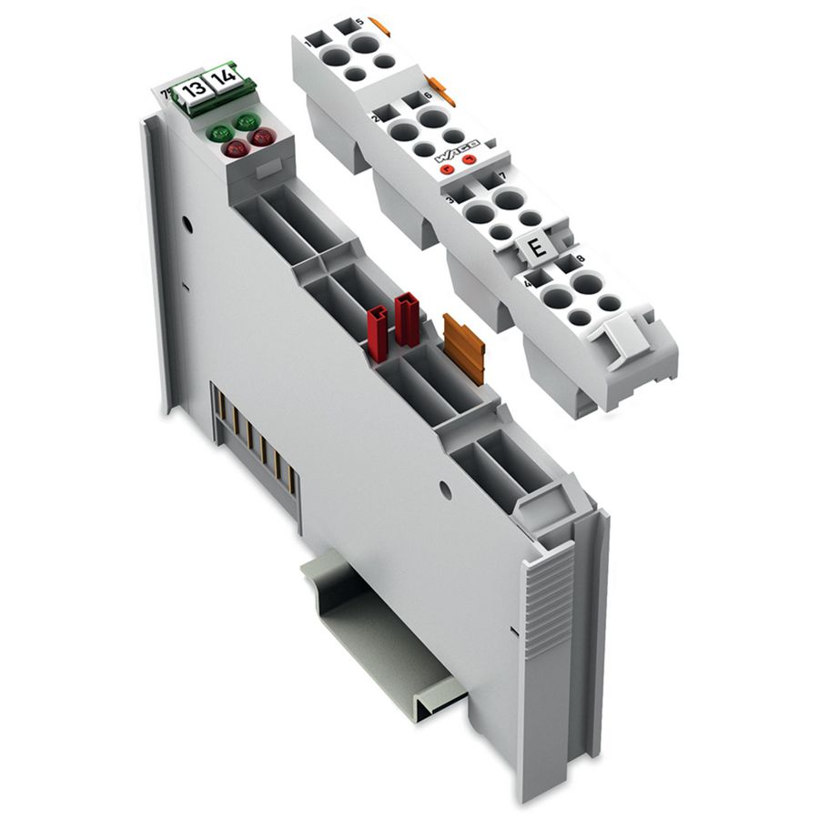2-kanaals analoge ingang Thermoelement K Diagnose lichtgrijs
