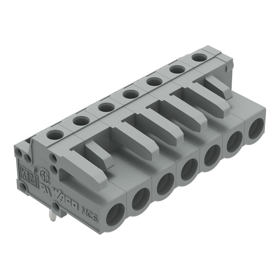 THT FE steker HA raster 5mm grijs 232-237 VVE=50