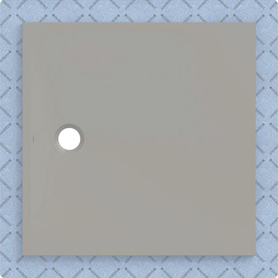 Douchevloer CleanFloor30 geïntegreerd met afdichtingsvlies grijs: 100x100cm