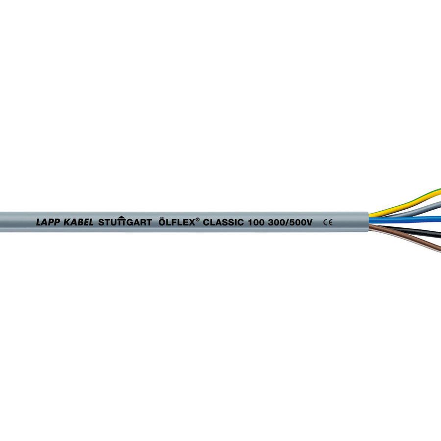 Haspel a 500m. kabel ÖLFLEX Clas 100 300/500V 4G0,75mm²