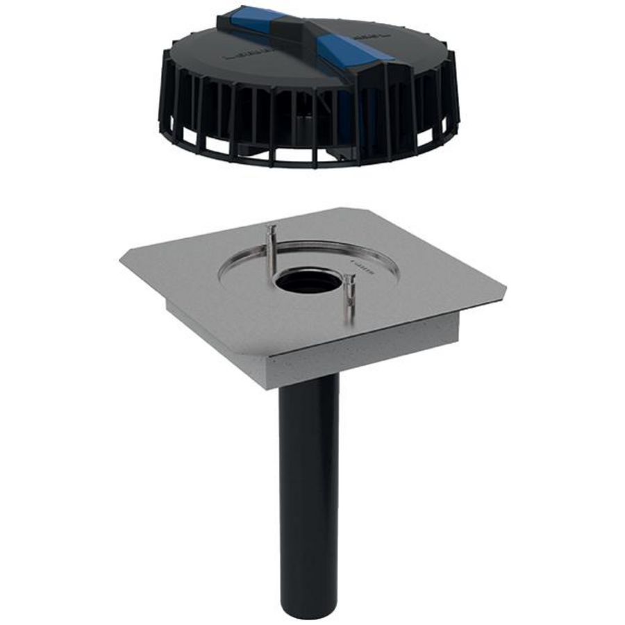 Pluvia trechter 12l/s goten 56