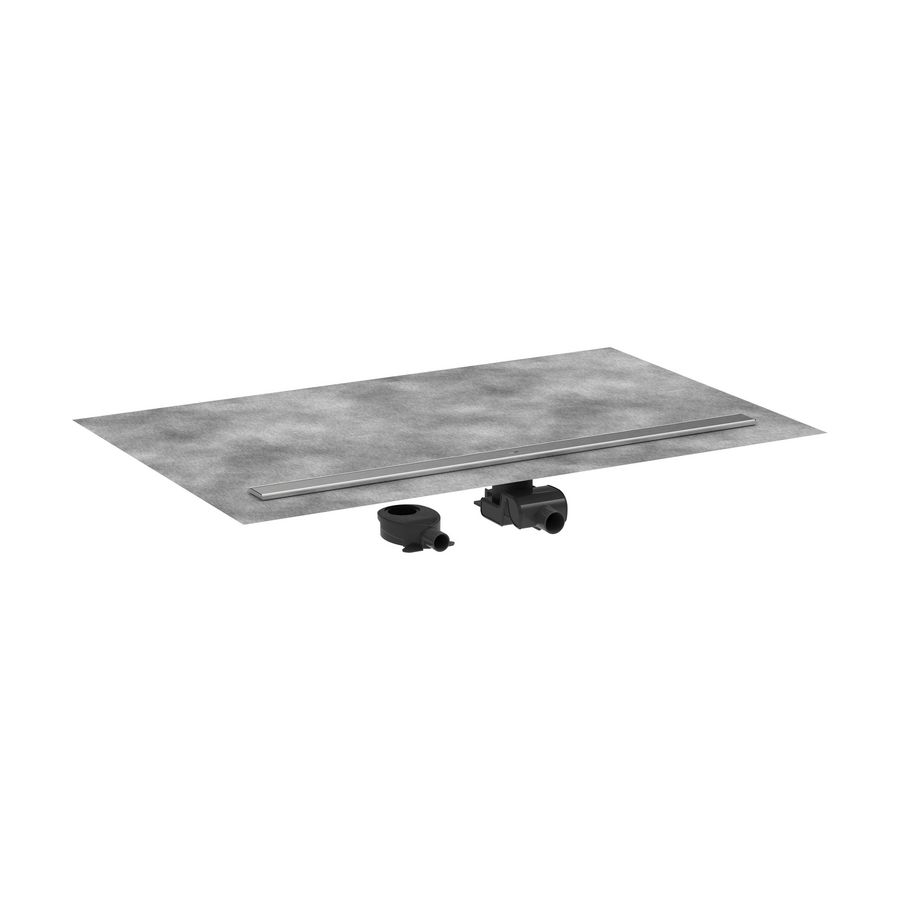 Douchegoot RainDrain Allround compl.set 1200 Stainless Steel