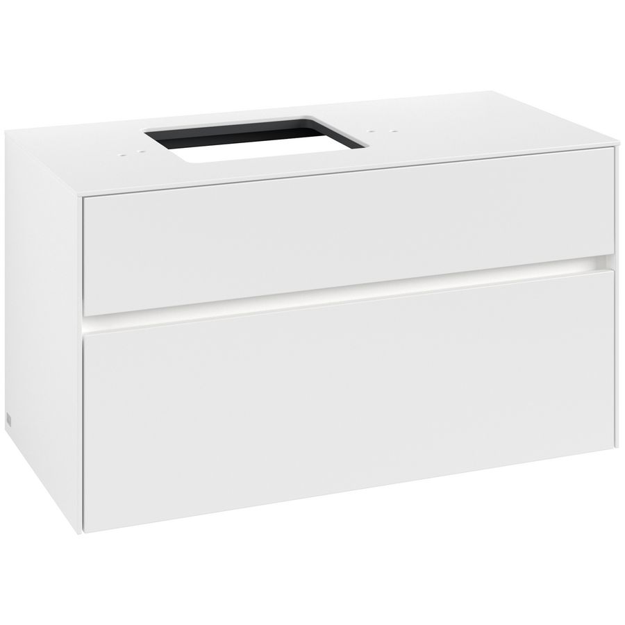 Wastafelonderkast Collaro 1000x548x500mm Wh.Matt C126B0MS