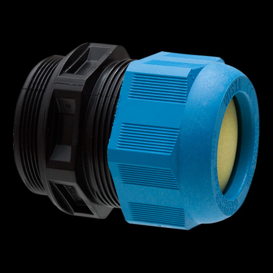 Kabelwartel, ATEX EX-i, M50x1,5 doorlaat 23-35mm zwart-blauw (ESKE/1-i50) VVE=4