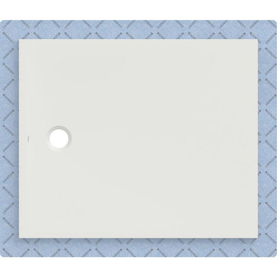 Douchevloer CleanFloor30 geïntegreerd met afdichtingsvlies wit: 120x100cm