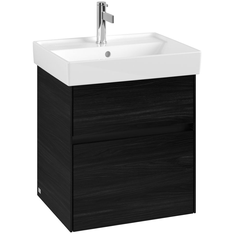 Wastafelonderkast Collaro 510x546x414mm Black Oak C00700AB