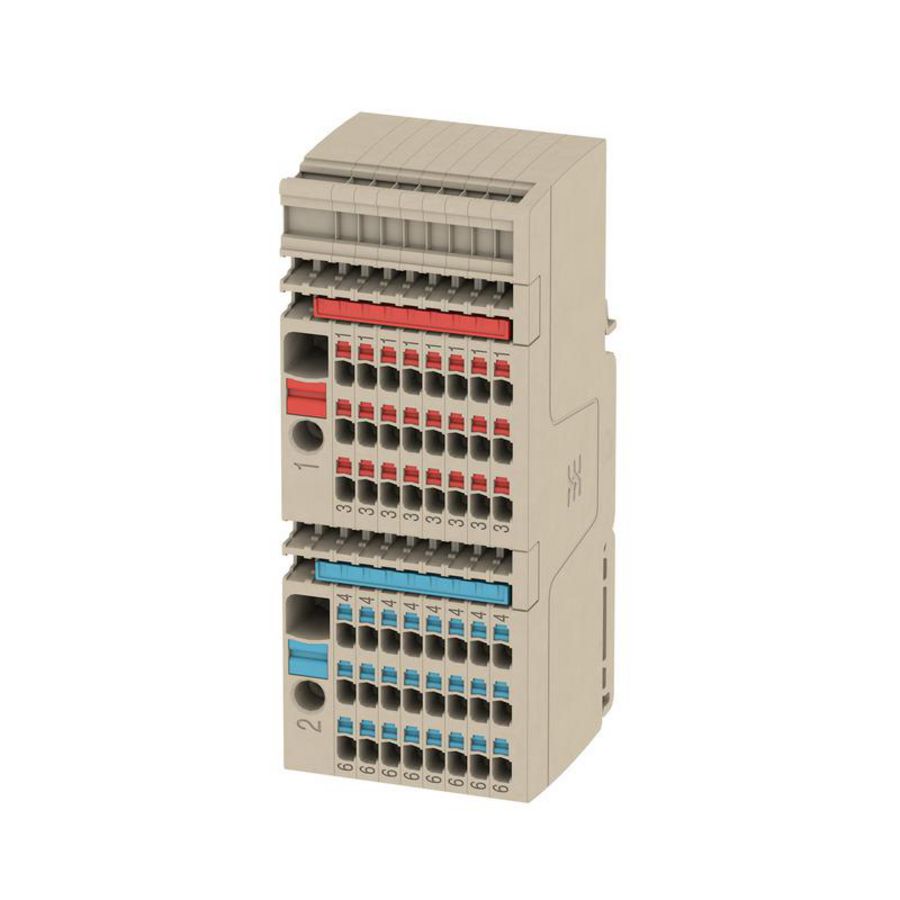 Doorvoerklem PUSH IN d.beige 6mm² 41 2506380000