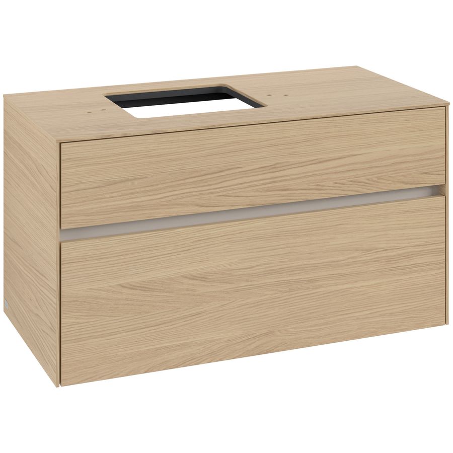Wastafelonderkast Collaro 1000x548x500mm Nord.Oak C12600VJ