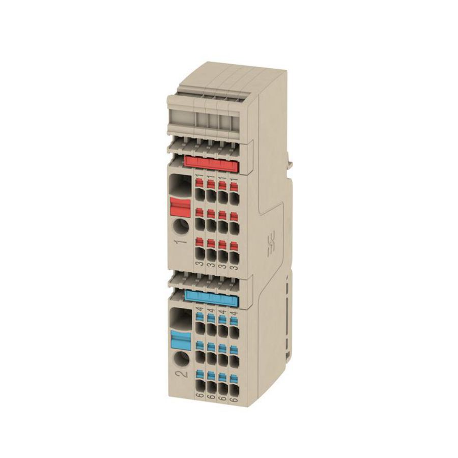 Doorvoerklem PUSH IN d.beige 6mm² 41 2506340000