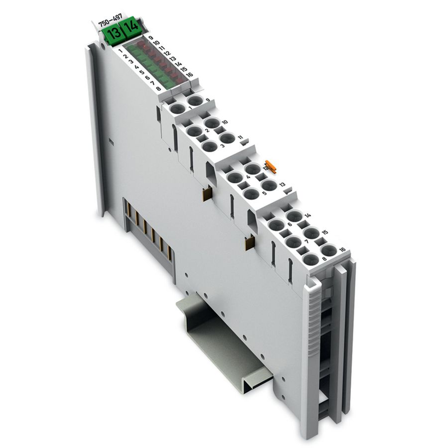 8-kanaals analoge ingang DC 0-10V/+/-10V Single ended