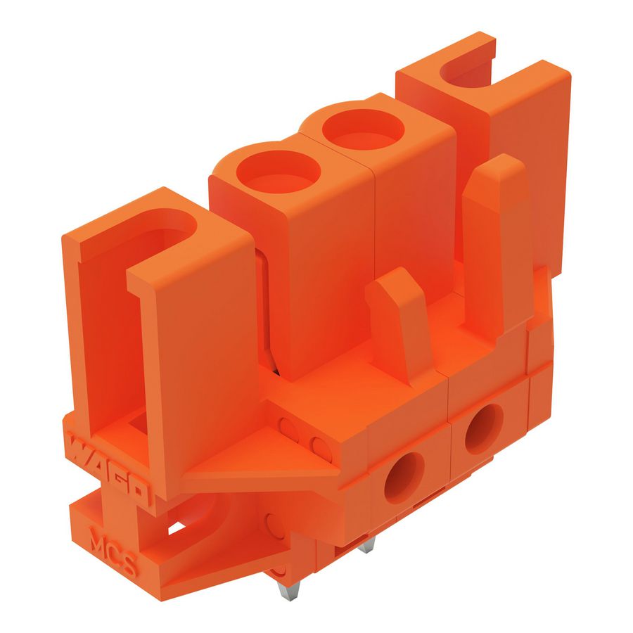 THT FE steker RE raster 5,08mm oranje 232-162/047-000VVE=100