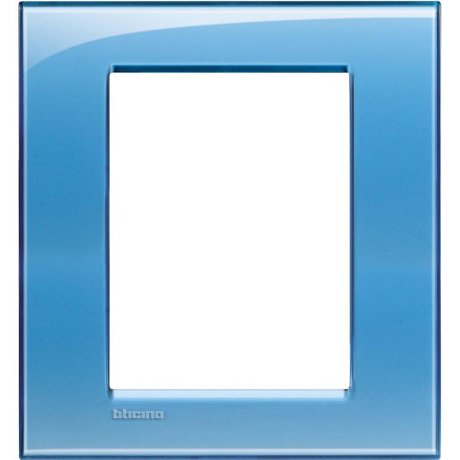Afdekraam rechthoekig blauw 3 + 3 mod. Livinglight