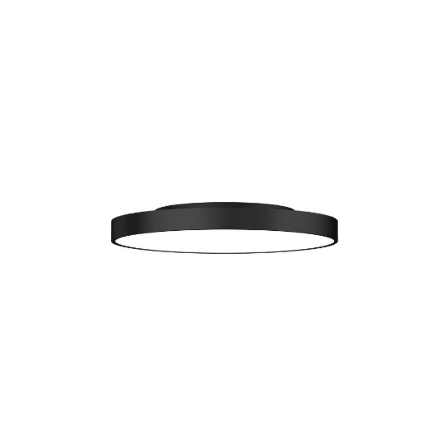 Moon rond Ø1000mm-100W-10700 Lumen-zwart-2CCT-DALI