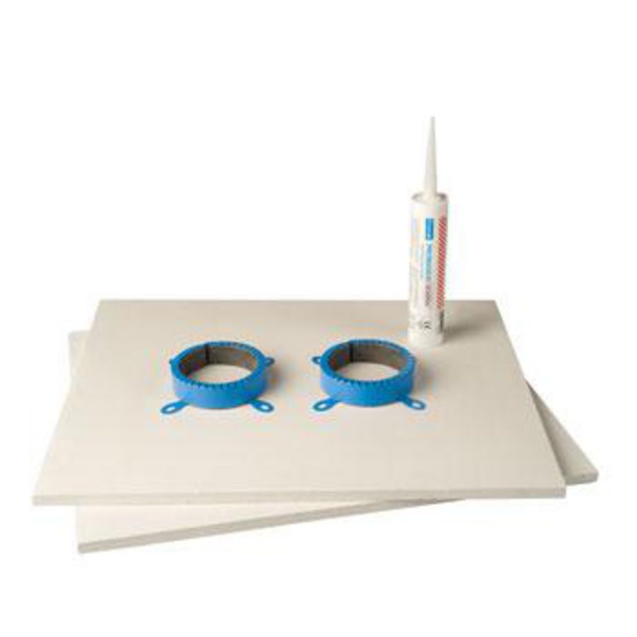 Schachtafsluiting brandwerend set 80-80 Rolux ProTect