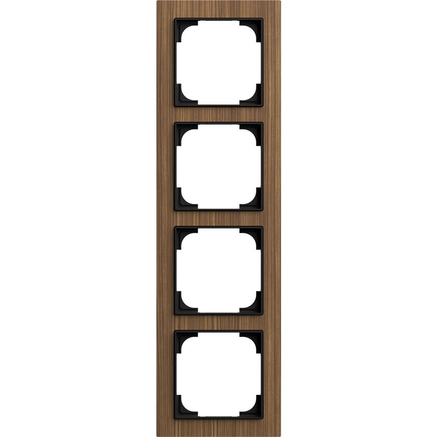 Afdekraam 4v art-hout walnoot (1724-4086)